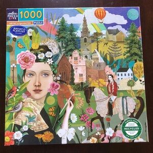 EeBoo Artist & Daughter 1000 piece puzzle